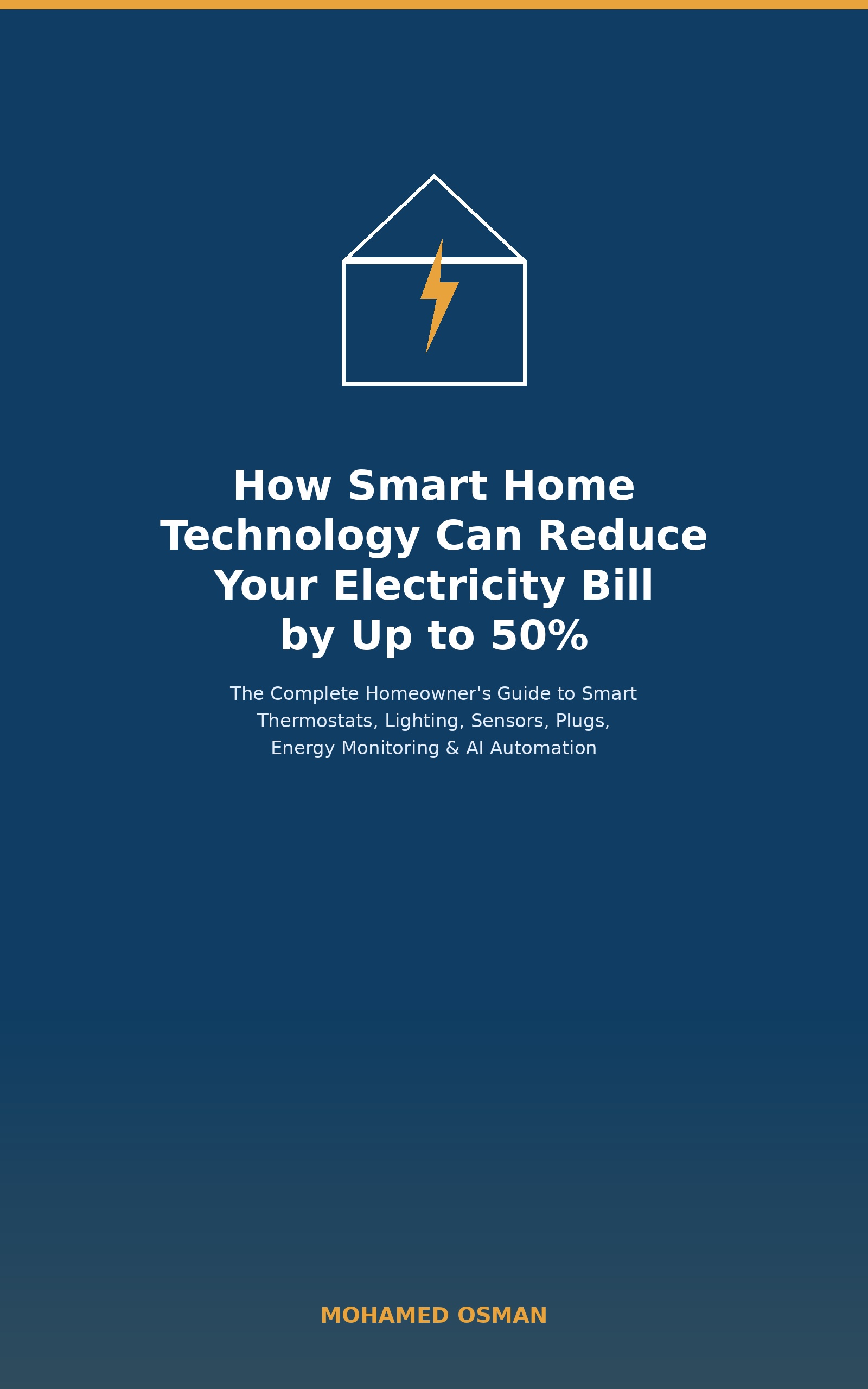 How Smart Home Technology Can Reduce Your Electricity Bill by Up to 50% — book cover