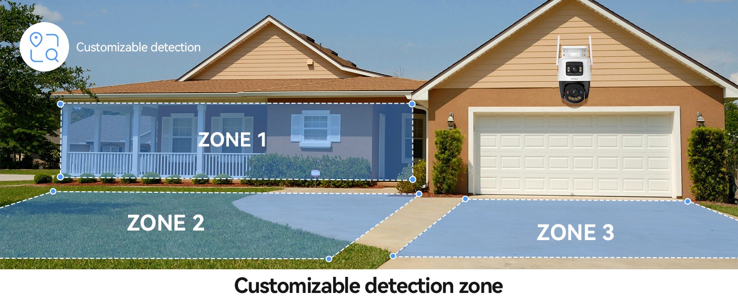 Imou Cruiser Dual 2 6MP outdoor dual-lens WiFi CCTV camera front view